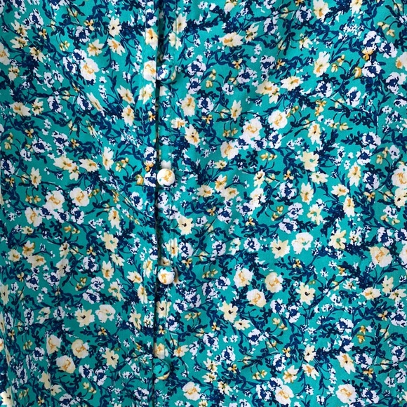 Green patterned camisole - Picture 2 of 4